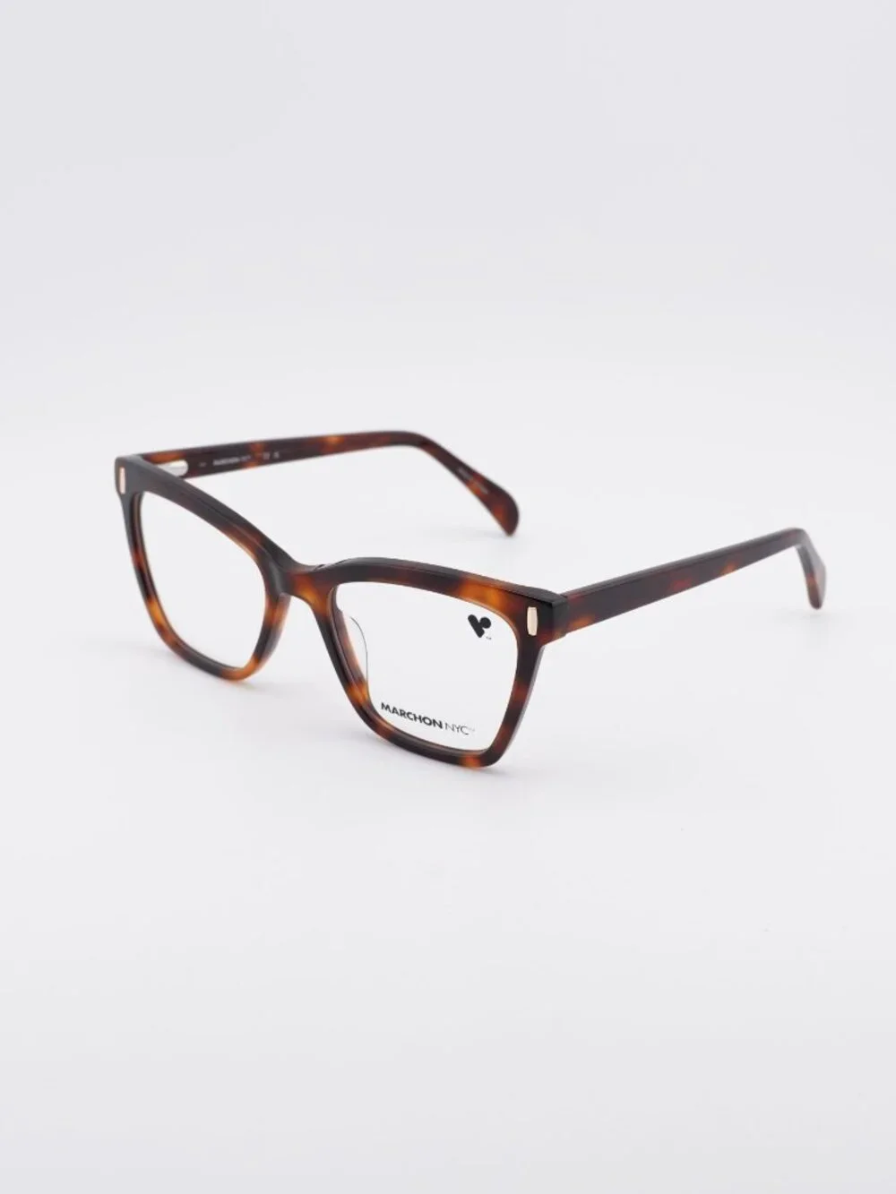 Marchon M-5512 242 Cat Eye Eyeglasses 52mm – Havana